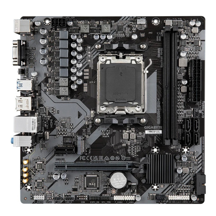 Дънна платка Gigabyte B650M S2H, AM5, 2xDDR5 - 2