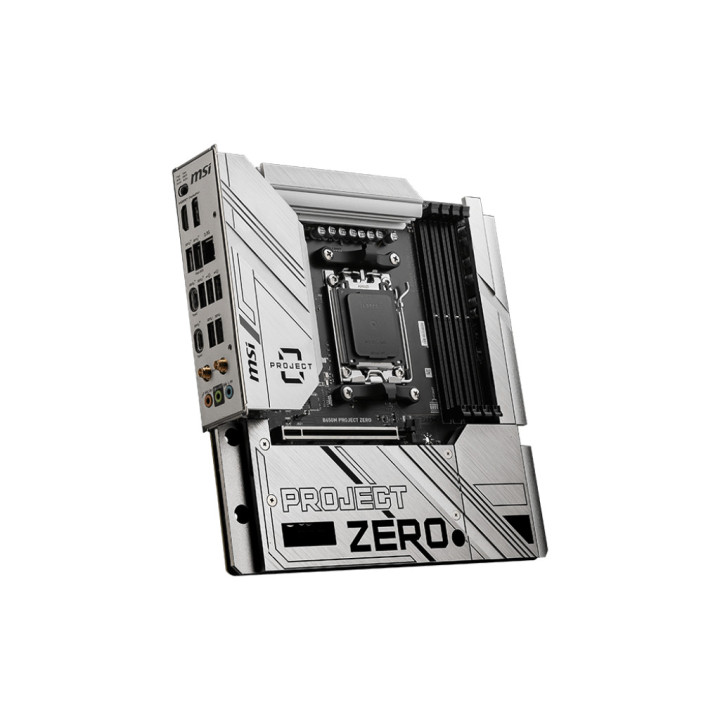 Дънна платка MSI B650M PROJECT ZERO, mATX, AM5 - 3