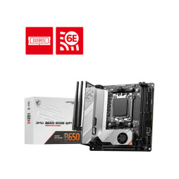 Дънна платка MSI MPG B650I EDGE WIFI, m-ITX, AM5, DDR5 - 1