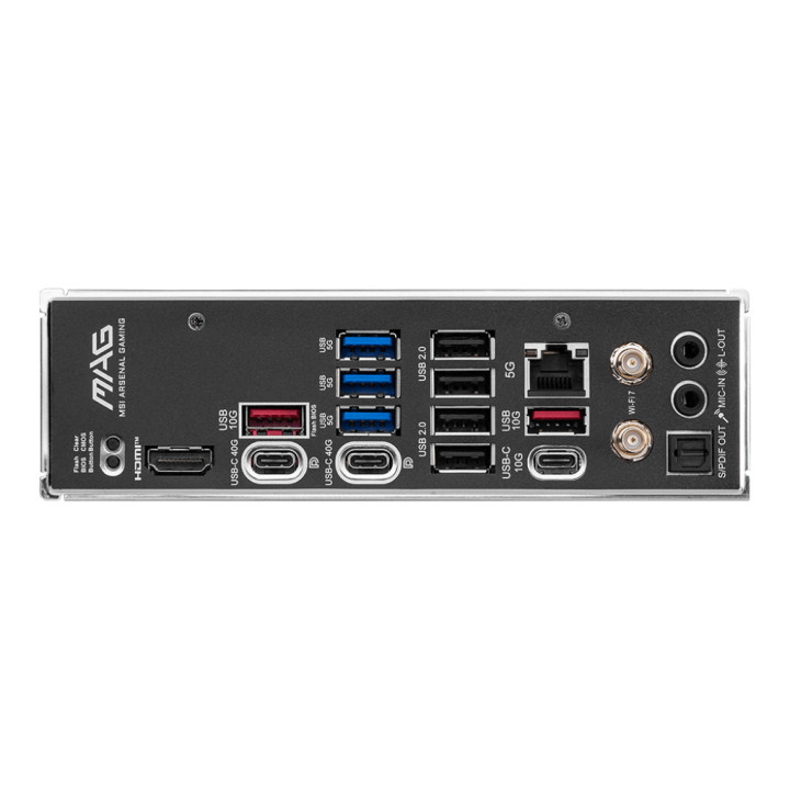 Дънна платка MSI MAG X870 TOMAHAWK WIFI, ATX, AM5, AMD Ryzen 9000, DDR5 up to 8400 (OC)MHz, 3x PCIe x16 slots, 4x M.2 slot - 5