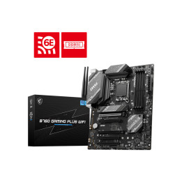 Дънна платка MSI B760 GAMING PLUS WIFI, ATX, LGA1700, DDR5, 2x M.2 - 1