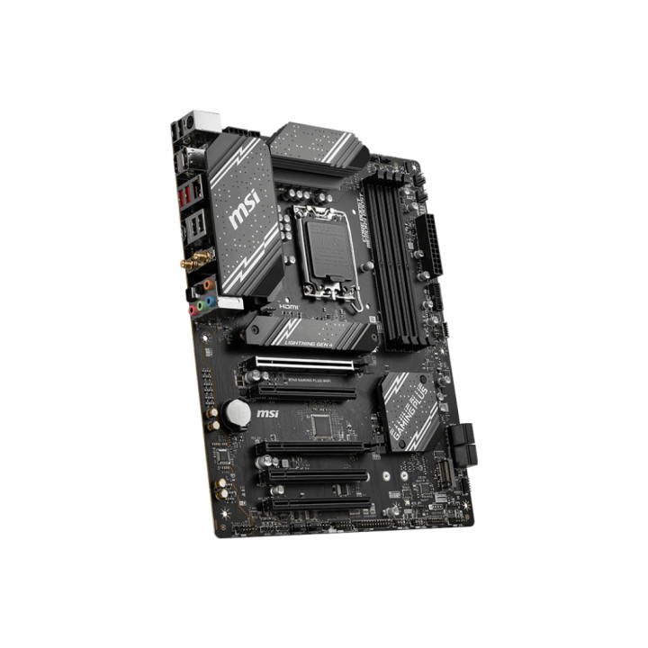 Дънна платка MSI B760 GAMING PLUS WIFI, ATX, LGA1700, DDR5, 2x M.2 - 3