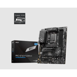 Дънна платка MSI PRO B760-P II, ATX, LGA1700, 4xDDR5 - 1