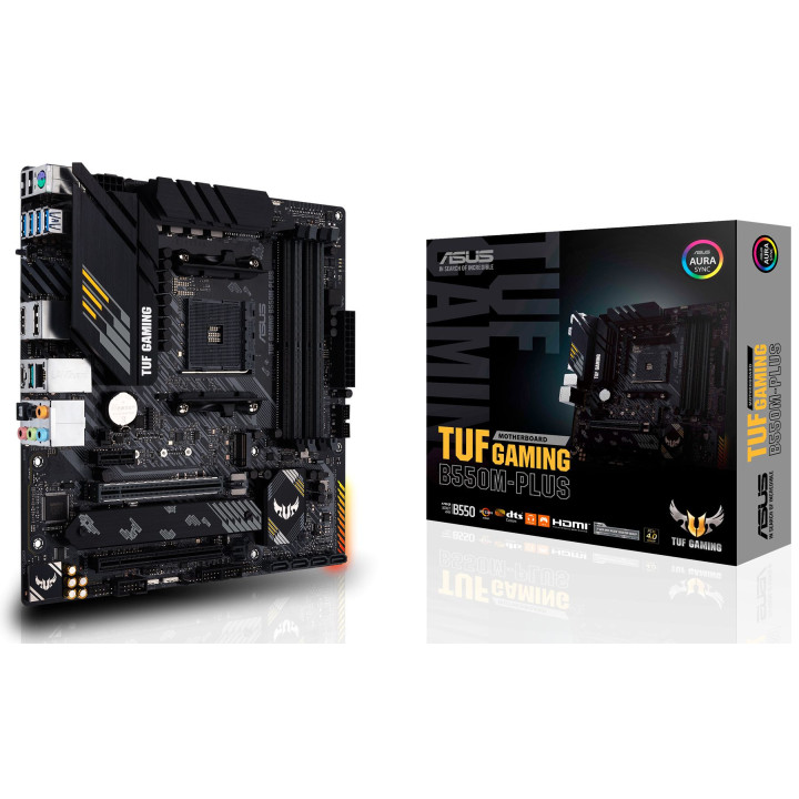 Дънна платка Asus TUF GAMING B550M-PLUS - 90MB14A0-M0EAY0 - 1