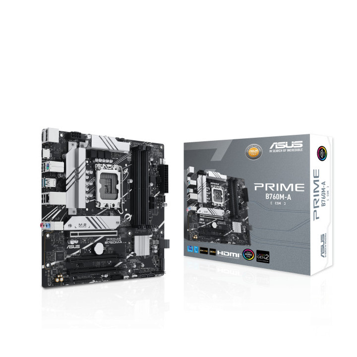 Дънна платка Asus PRIME B760M-A-CSM, LGA1700 - 90MB1EK0-MOEAYC - 1