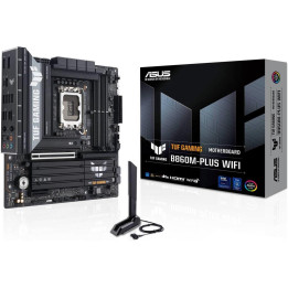 Дънна платка Asus TUF GAMING B860M-PLUS WIFI, LGA1851 - 90MB1JV0-M0EAY0 - 1