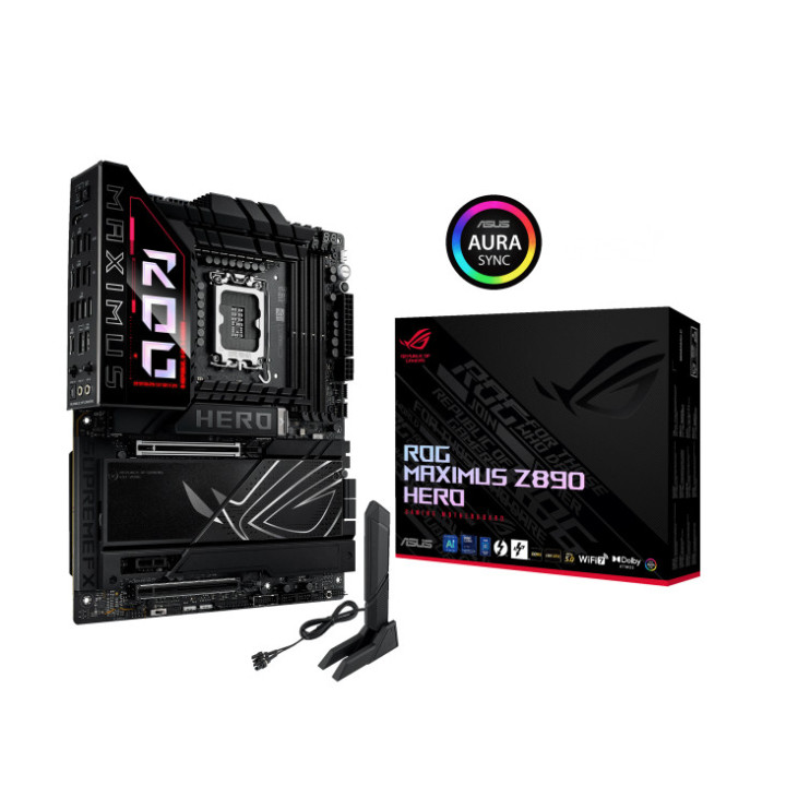 Дънна платка Asus ROG MAXIMUS Z890 HERO, LGA 1851 - 90MB1ID0-M0EAY0 - 1