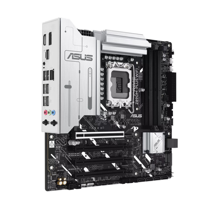 Дънна платка Asus PRIME Z890M-PLUS WIFI, LGA1851, DDR5, mATX - 90MB1J80-M0EAY0 - 3