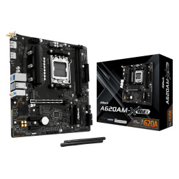 Дънна платка AsRock A620AM-X WIFI, AM5 - 1