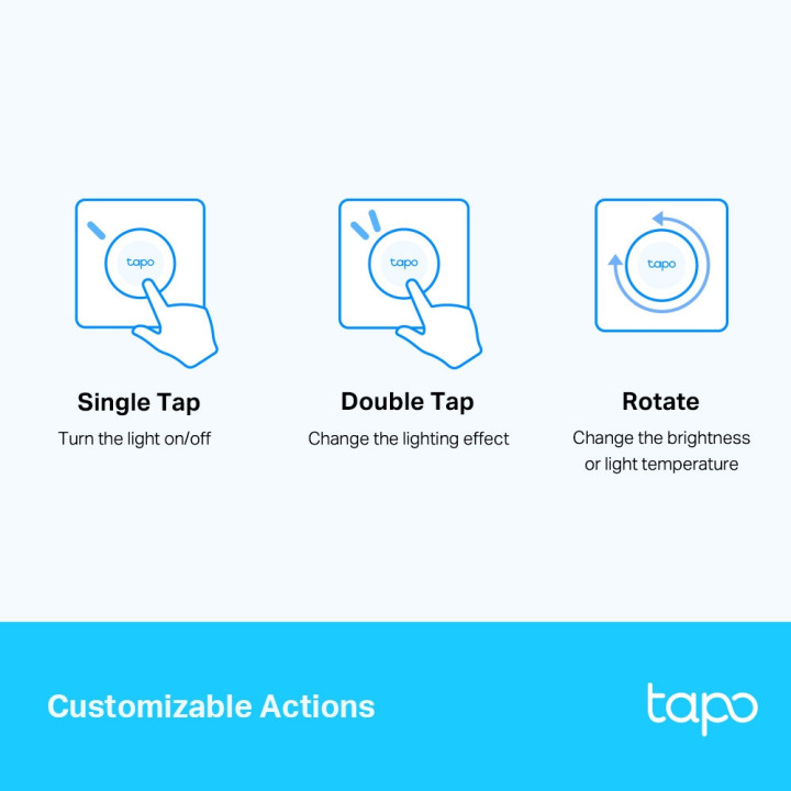Превключвател TP-Link Tapo S200D интелигентен дистанционен