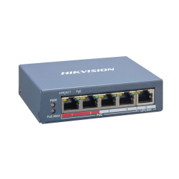 PoE Суич HikVision DS-3E1105P-EI, 4 порта, 1 Uplink, 30W, Управляем - DS-3E1105P-EI - 1
