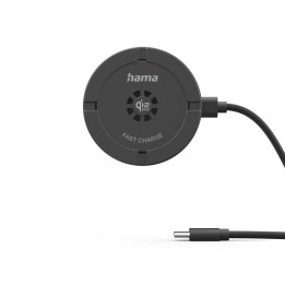 Безжично зарядно устройство HAMA Qi2, 25W, черно - HAMA-201756 - 1