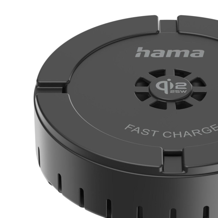 Безжично зарядно устройство HAMA Qi2, 25W, черно - HAMA-201756 - 4