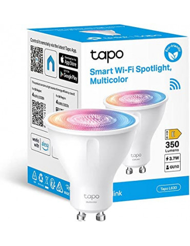 Интелигентна електрическа крушка TP-Link Tapo L630 Spotlight Dimmable Multicolor