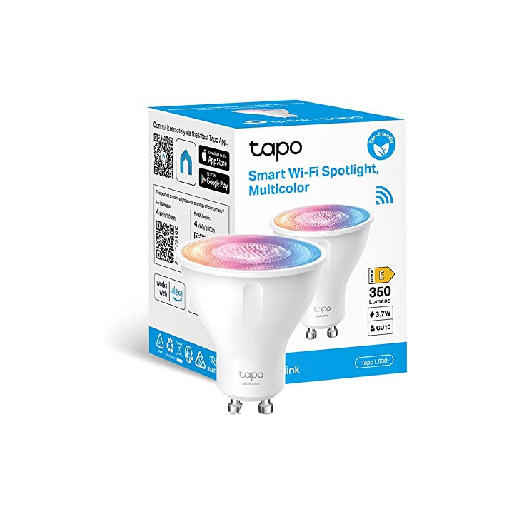 Интелигентна електрическа крушка TP-Link Tapo L630 Spotlight Dimmable Multicolor