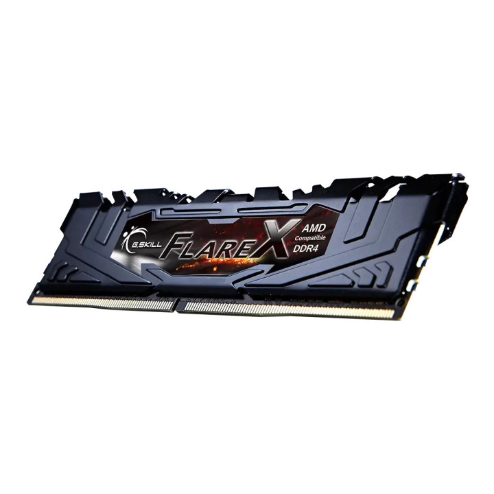 RAM памет G.Skill Flare X, 32GB(2x16GB) DDR4 3200MHz CL16 - F4-3200C16D-32GFX - 3
