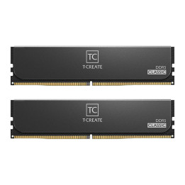 RAM памет Team Group T-Create Classic Black DDR5 32GB (2x16GB) 6000MHz CL48 - AMD Expo, Intel XMP - CTCCD532G6000HC48DC01 - 1