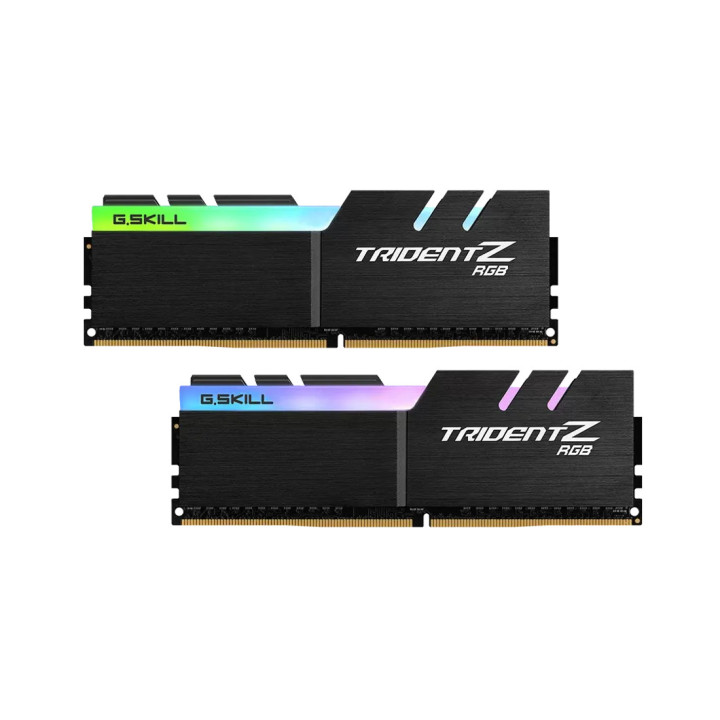 RAM памет G.Skill Trident Z RGB, 32GB(2x16GB) DDR4 3200MHz CL16 - F4-3200C16D-32GTZRX - 1