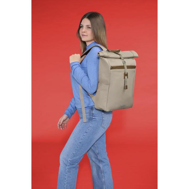 Раница за лаптоп HAMA Silvan, до 16.2", 22L, бежова - HAMA-222025 - 2
