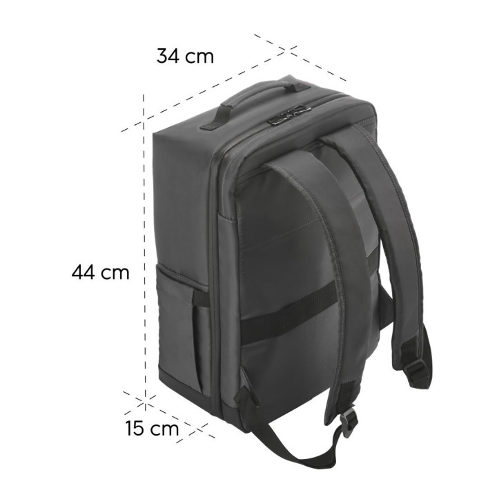 Раница за лаптоп HAMA Traveller, до 16.2", 20L, черна - HAMA-231014 - 4
