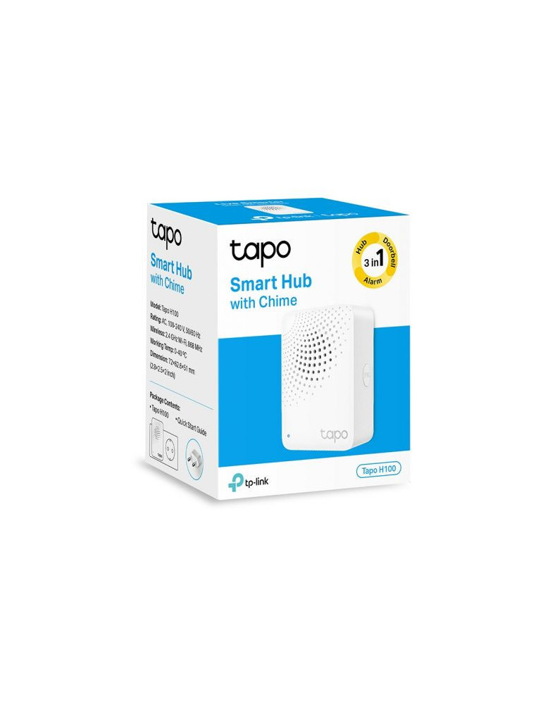 Контролер TP-Link Tapo H100 Smart IoT Hub с Chime