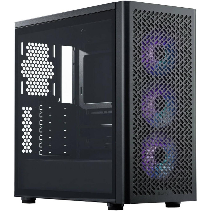 Кутия за компютър CoolerMaster Elite 500, Middle Tower, E-ATX/ATX/Micro ATX/Mini ITX, 3x вентилатора, USB-C - E502-KGNN-S00 - 1