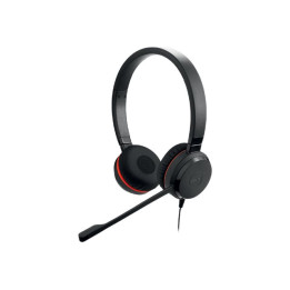 Слушалки Jabra Evolve 20 SE, USB-C/USB-A, стерео, с микрофон, UC сертифицирани - 4999-829-469 - 1