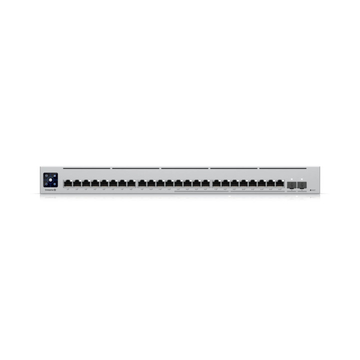 Комутатор Ubiquiti Enterprise 24 PoE, 24x 2.5GbE PoE+, 2x 10G SFP+, управляем - USW-Enterprise-24-PoE - 3