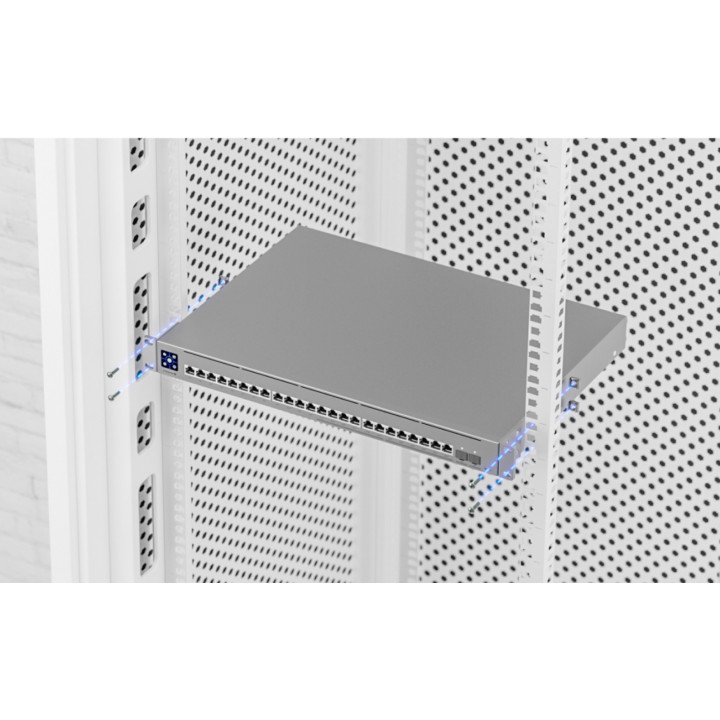 Комутатор Ubiquiti Enterprise 24 PoE, 24x 2.5GbE PoE+, 2x 10G SFP+, управляем - USW-Enterprise-24-PoE - 7