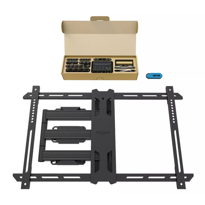 Стойка за телевизор Neomounts Level-850, 40-70", VESA 600x400, наклон/въртене/ротация - WL40S-850BL16 - 11