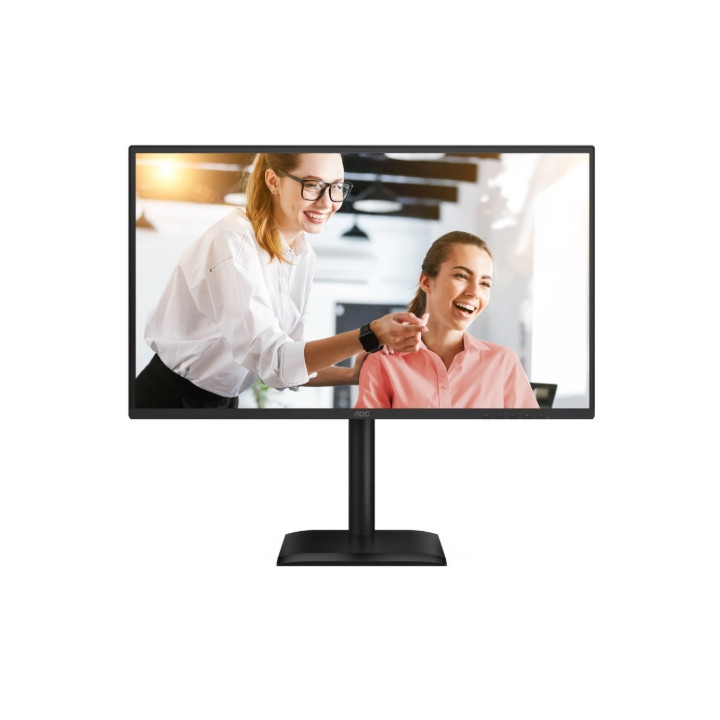 Монитор AOC Q27E4CV, 27" WQHD IPS 120Hz, Adaptive Sync, USB-C, RJ45 - 1