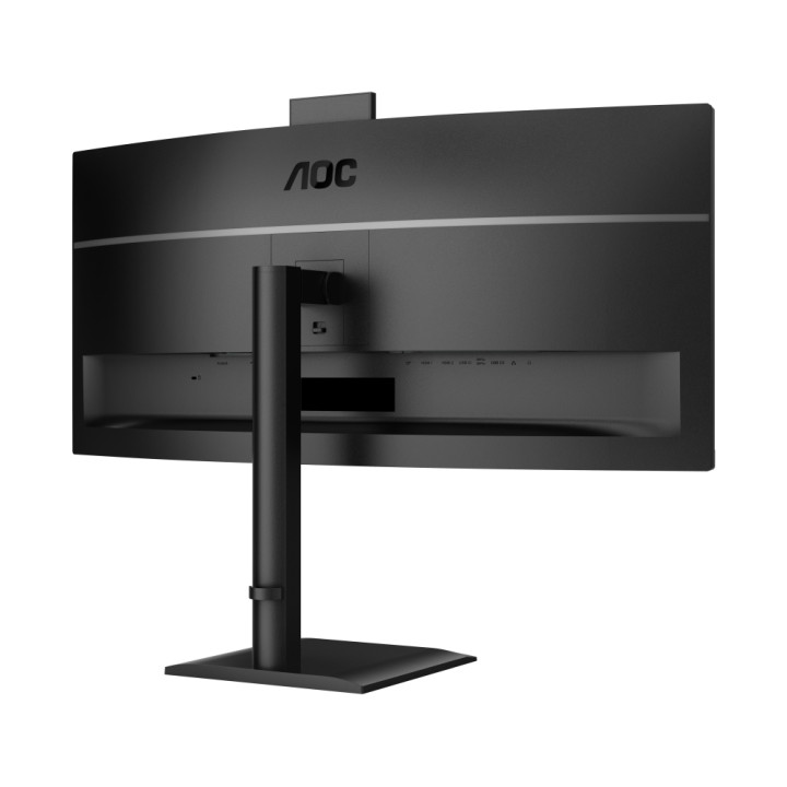 Монитор AOC CU34E4CW, 34" Curved UWQHD VA 120Hz, 5MP Webcam, USB-C Hub, KVM - 7