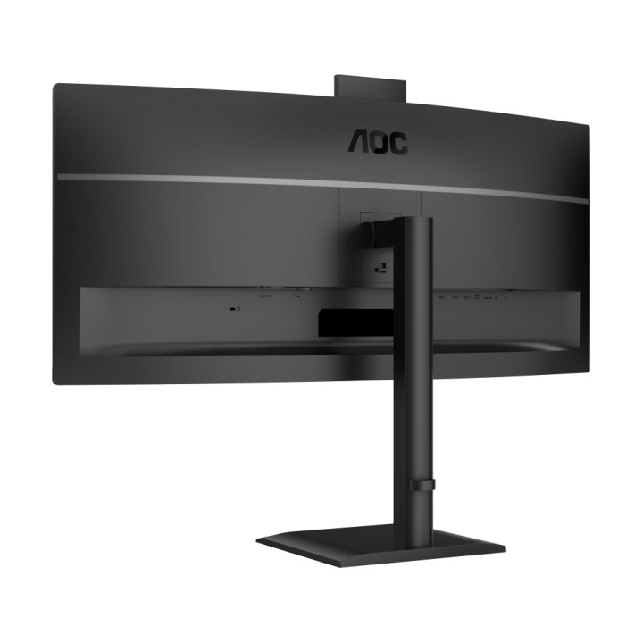 Монитор AOC CU34E4CW, 34" Curved UWQHD VA 120Hz, 5MP Webcam, USB-C Hub, KVM - 10