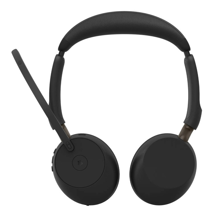 Безжични стерео слушалки Jabra Evolve2 65, USB-A, UC, черни - 36599-999-999 - 3