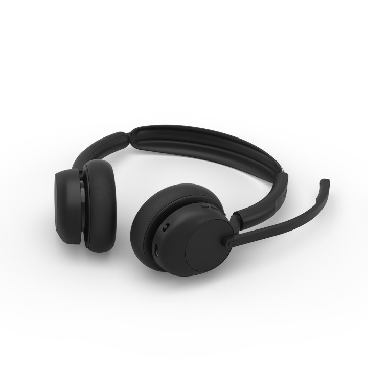 Безжични стерео слушалки Jabra Evolve2 45, ANC, USB-A адаптер, Microsoft Teams, черни - 34599-999-999 - 4