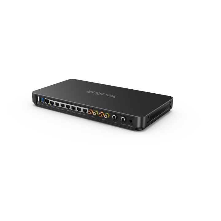 Аудио и видео хъб за големи конферентни зали Yealink AVHub, 2x USB-A, 1x USB-B, 7x RJ-45 - 1306011 - 2