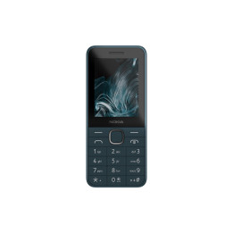 Мобилен телефон Nokia 225 4G DS 2025, 2.4" QVGA, Dual SIM, 128MB ROM, 64MB RAM, VGA камера, Dark Blue - 1GF025FPG2L08 - 1