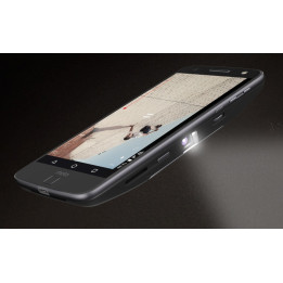 Проектор Lenovo Moto Insta-Share Projector Mod, 70" WVGA, 50 lumens, за Moto Z - ASMPRJTBLKEU - 1