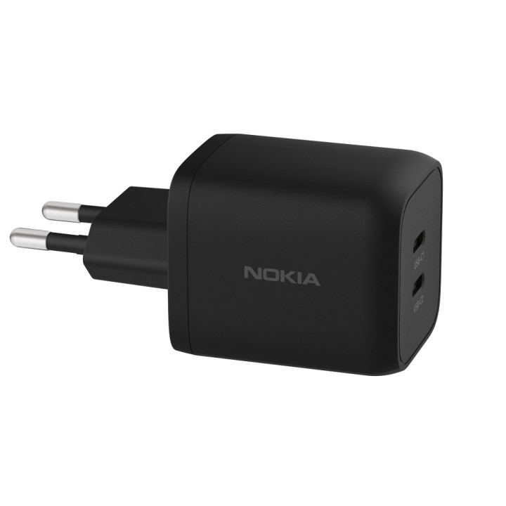 Зарядно устройство Nokia Dual Port Wall Charger, 65W, USB Type-C - 8P00000273 - 2