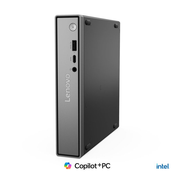 Компютър Lenovo ThinkCentre neo 50q Gen 6, Intel Core Ultra 7 256V, Intel Arc Graphics 140V, 16GB LPDDR5X, 1TB SSD, Free OS - 13