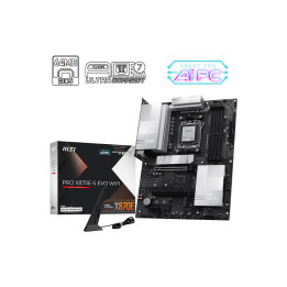 Дънна платка MSI PRO X870E-S EVO WIFI, Socket AM5,  WiFi7, 4x DDR5, ATX - 911-7E86-003 - 1