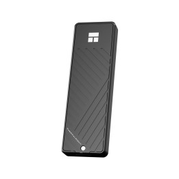 Външна кутия за M.2 диск Thermalright HR-EB101, NVMe M-key, USB 3.2 Gen2 20Gbps, Type-C - HR-EB101-BK - 1
