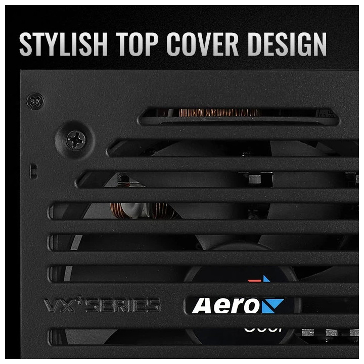 Захранване AeroCool VX PLUS STEALTH, 600W ATX - ACPN-VS60AEY.12 - 7