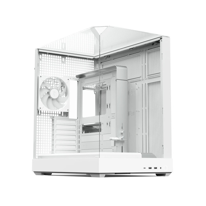 Кутия за компютър APNX V2-F-WT-v1, ATX Middle Tower, Tempered Glass, USB 3.2 Gen 2 Type-C - 1