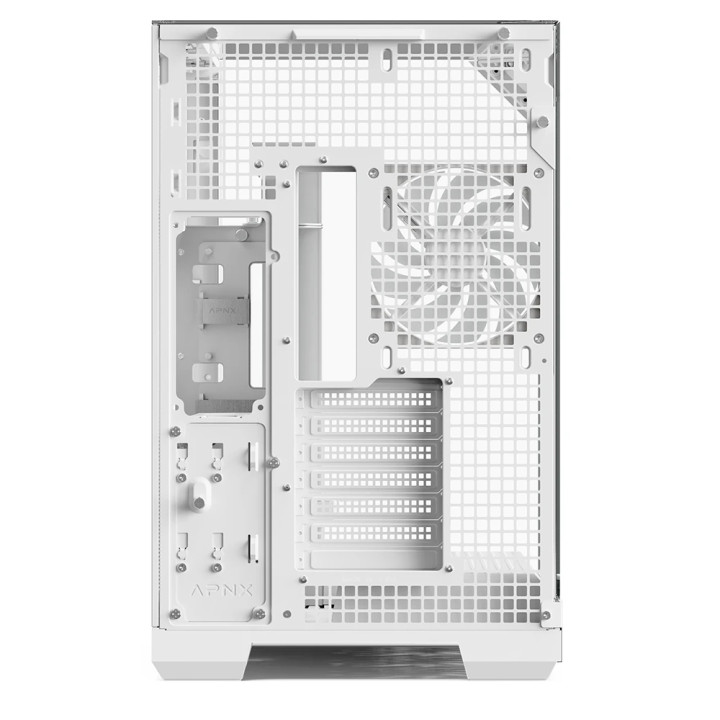 Кутия за компютър APNX V2-F-WT-v1, ATX Middle Tower, Tempered Glass, USB 3.2 Gen 2 Type-C - 8