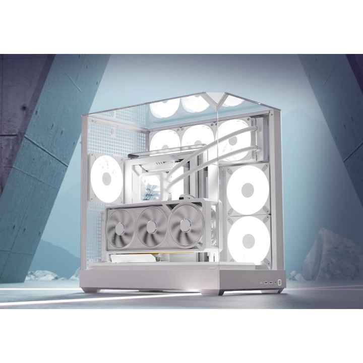 Кутия за компютър APNX V2-F-WT-v1, ATX Middle Tower, Tempered Glass, USB 3.2 Gen 2 Type-C - 11