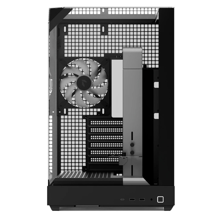 Кутия за компютър APNX V2-F-BK-v1, Middle Tower, ATX/mATX/Mini-ITX, Tempered Glass, Черна - 5