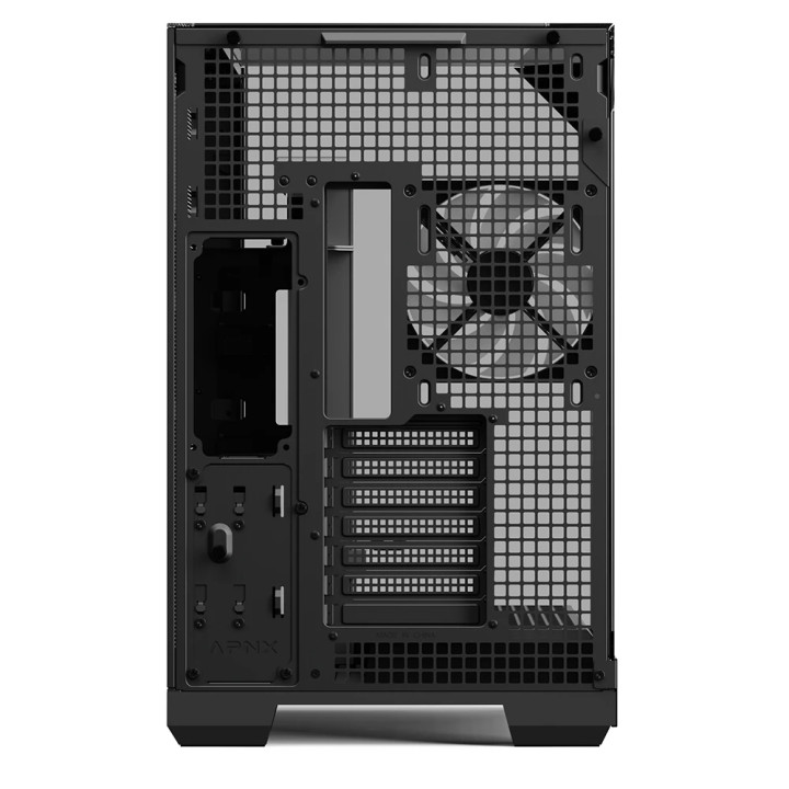 Кутия за компютър APNX V2-F-BK-v1, Middle Tower, ATX/mATX/Mini-ITX, Tempered Glass, Черна - 6
