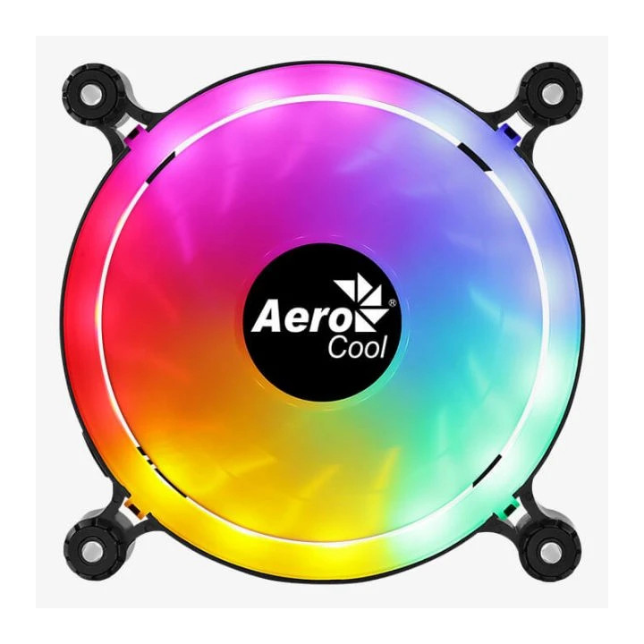 Вентилатор AeroCool Spectro 12 FRGB, 120mm 1000RPM, RGB подсветка, Molex - ACF3-NA10217.11 - 2