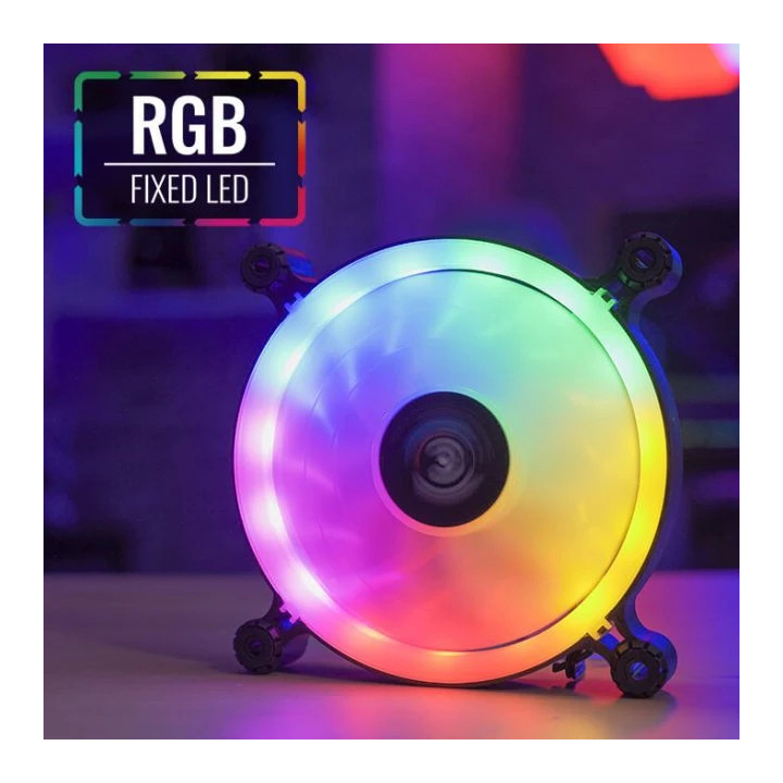 Вентилатор AeroCool Spectro 12 FRGB, 120mm 1000RPM, RGB подсветка, Molex - ACF3-NA10217.11 - 3
